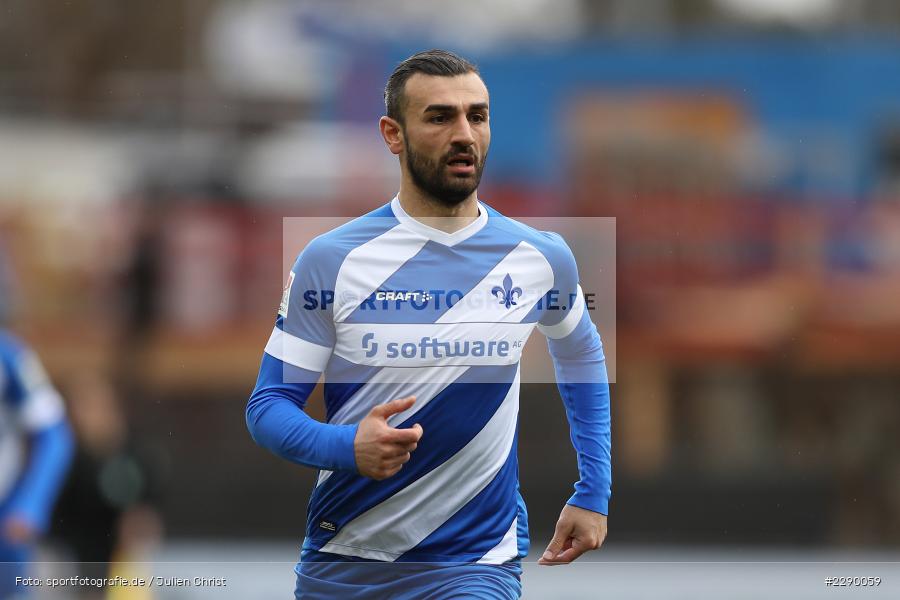 Serdar Dursun, Merck-Stadion, Darmstadt, 13.03.2021, DFL, sport, action, Fussball, Deutschland, März 2021, Saison 2020/2021, FCE, D98, Bundesliga, 2. Bundesliga, FC Erzgebirge Aue, SV Darmstadt 98 - Bild-ID: 2290059 Serdar Dursun, Merck-Stadion, Darmstadt, 13.03.2021, DFL, sport, action, Fussball, Deutschland, März 2021, Saison 2020/2021, FCE, D98, Bundesliga, 2. Bundesliga, FC Erzgebirge Aue, SV Darmstadt 98 - Bild-ID: 2290059