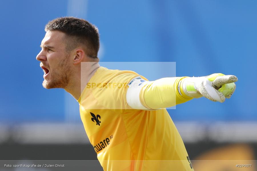 Hände, Arme, gestikuliert, Marcel Schuhen, Merck-Stadion, Darmstadt, 13.03.2021, DFL, sport, action, Fussball, Deutschland, März 2021, Saison 2020/2021, FCE, D98, Bundesliga, 2. Bundesliga, FC Erzgebirge Aue, SV Darmstadt 98 - Bild-ID: 2290077
