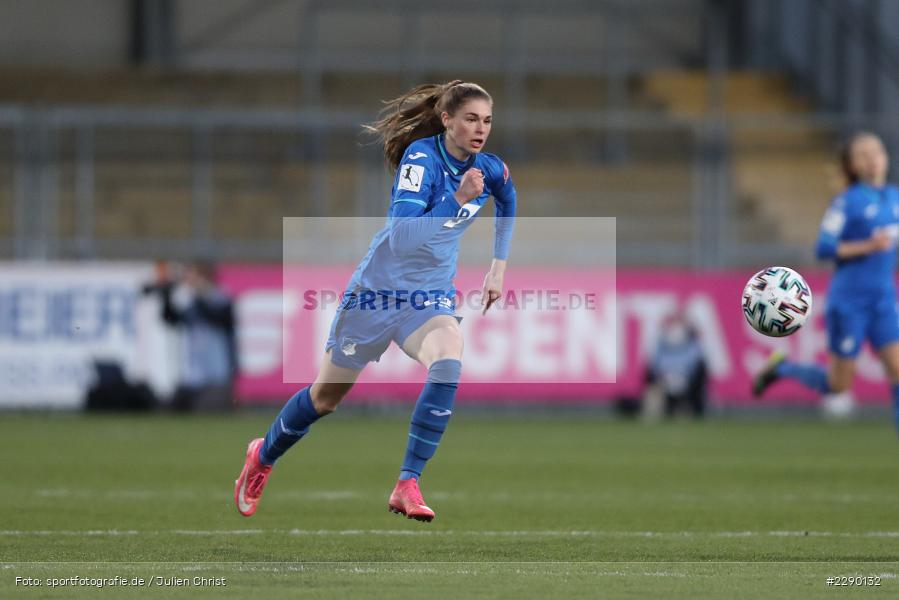 Jule Brand, Dietmar-Hopp-Stadion, Sinsheim, 19.03.2021, DFL, sport, action, Fussball, Deutschland, März 2021, Saison 2020/2021, FCB, TSG, Frauen, Viertelfinale, DFB-Pokal, DFB, FC Bayern München, TSG 1899 Hoffenheim - Bild-ID: 2290132 Jule Brand, Dietmar-Hopp-Stadion, Sinsheim, 19.03.2021, DFL, sport, action, Fussball, Deutschland, März 2021, Saison 2020/2021, FCB, TSG, Frauen, Viertelfinale, DFB-Pokal, DFB, FC Bayern München, TSG 1899 Hoffenheim - Bild-ID: 2290132