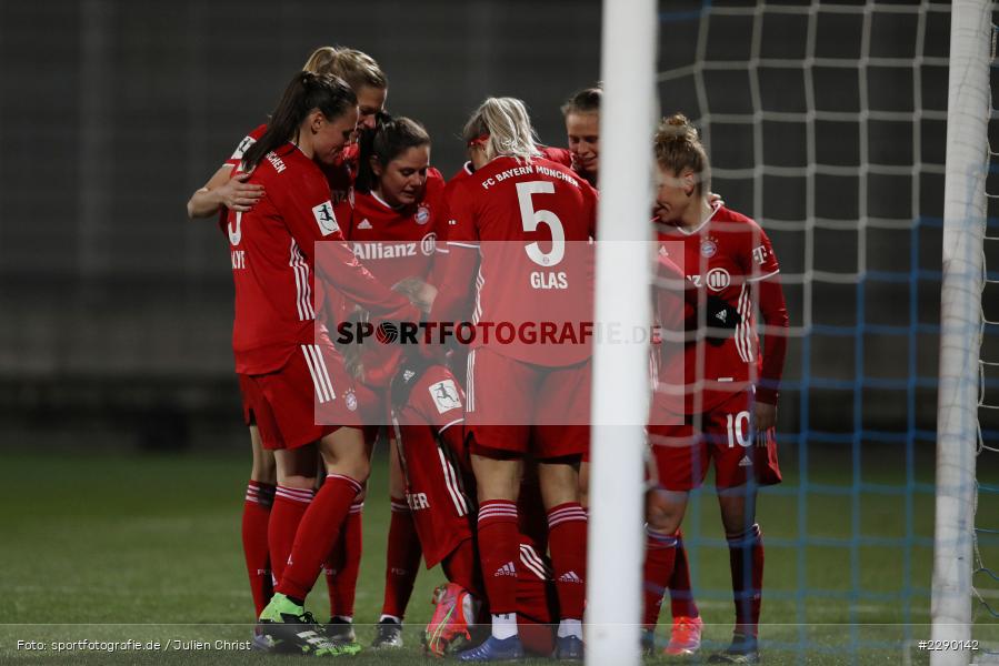 Kreis, Tor, Torjubel, Lea Schüller, Dietmar-Hopp-Stadion, Sinsheim, 19.03.2021, DFL, sport, action, Fussball, Deutschland, März 2021, Saison 2020/2021, FCB, TSG, Frauen, Viertelfinale, DFB-Pokal, DFB, FC Bayern München, TSG 1899 Hoffenheim - Bild-ID: 2290142 Kreis, Tor, Torjubel, Lea Schüller, Dietmar-Hopp-Stadion, Sinsheim, 19.03.2021, DFL, sport, action, Fussball, Deutschland, März 2021, Saison 2020/2021, FCB, TSG, Frauen, Viertelfinale, DFB-Pokal, DFB, FC Bayern München, TSG 1899 Hoffenheim - Bild-ID: 2290142