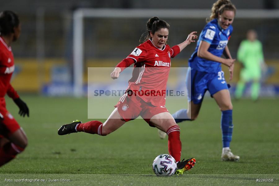 Sarah Zadrazi, Dietmar-Hopp-Stadion, Sinsheim, 19.03.2021, DFL, sport, action, Fussball, Deutschland, März 2021, Saison 2020/2021, FCB, TSG, Frauen, Viertelfinale, DFB-Pokal, DFB, FC Bayern München, TSG 1899 Hoffenheim - Bild-ID: 2290158 Sarah Zadrazi, Dietmar-Hopp-Stadion, Sinsheim, 19.03.2021, DFL, sport, action, Fussball, Deutschland, März 2021, Saison 2020/2021, FCB, TSG, Frauen, Viertelfinale, DFB-Pokal, DFB, FC Bayern München, TSG 1899 Hoffenheim - Bild-ID: 2290158