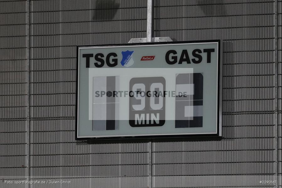 Anzeigetafel, Endstand, Dietmar-Hopp-Stadion, Sinsheim, 19.03.2021, DFL, sport, action, Fussball, Deutschland, März 2021, Saison 2020/2021, FCB, TSG, Frauen, Viertelfinale, DFB-Pokal, DFB, FC Bayern München, TSG 1899 Hoffenheim - Bild-ID: 2290167 Anzeigetafel, Endstand, Dietmar-Hopp-Stadion, Sinsheim, 19.03.2021, DFL, sport, action, Fussball, Deutschland, März 2021, Saison 2020/2021, FCB, TSG, Frauen, Viertelfinale, DFB-Pokal, DFB, FC Bayern München, TSG 1899 Hoffenheim - Bild-ID: 2290167