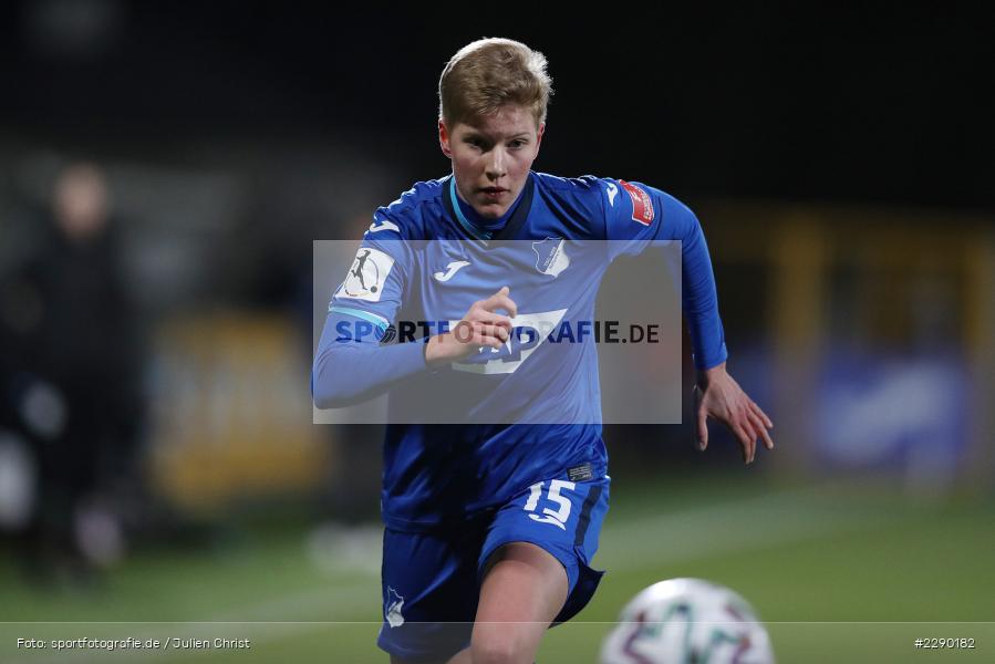 Paulina Krumbiegel, Dietmar-Hopp-Stadion, Sinsheim, 19.03.2021, DFL, sport, action, Fussball, Deutschland, März 2021, Saison 2020/2021, FCB, TSG, Frauen, Viertelfinale, DFB-Pokal, DFB, FC Bayern München, TSG 1899 Hoffenheim - Bild-ID: 2290182 Paulina Krumbiegel, Dietmar-Hopp-Stadion, Sinsheim, 19.03.2021, DFL, sport, action, Fussball, Deutschland, März 2021, Saison 2020/2021, FCB, TSG, Frauen, Viertelfinale, DFB-Pokal, DFB, FC Bayern München, TSG 1899 Hoffenheim - Bild-ID: 2290182