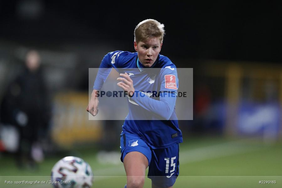 Paulina Krumbiegel, Dietmar-Hopp-Stadion, Sinsheim, 19.03.2021, DFL, sport, action, Fussball, Deutschland, März 2021, Saison 2020/2021, FCB, TSG, Frauen, Viertelfinale, DFB-Pokal, DFB, FC Bayern München, TSG 1899 Hoffenheim - Bild-ID: 2290183 Paulina Krumbiegel, Dietmar-Hopp-Stadion, Sinsheim, 19.03.2021, DFL, sport, action, Fussball, Deutschland, März 2021, Saison 2020/2021, FCB, TSG, Frauen, Viertelfinale, DFB-Pokal, DFB, FC Bayern München, TSG 1899 Hoffenheim - Bild-ID: 2290183