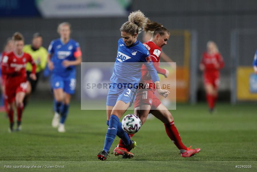 Klara Bühl, Luana Bühler, Dietmar-Hopp-Stadion, Sinsheim, 19.03.2021, DFL, sport, action, Fussball, Deutschland, März 2021, Saison 2020/2021, FCB, TSG, Frauen, Viertelfinale, DFB-Pokal, DFB, FC Bayern München, TSG 1899 Hoffenheim - Bild-ID: 2290203 Klara Bühl, Luana Bühler, Dietmar-Hopp-Stadion, Sinsheim, 19.03.2021, DFL, sport, action, Fussball, Deutschland, März 2021, Saison 2020/2021, FCB, TSG, Frauen, Viertelfinale, DFB-Pokal, DFB, FC Bayern München, TSG 1899 Hoffenheim - Bild-ID: 2290203