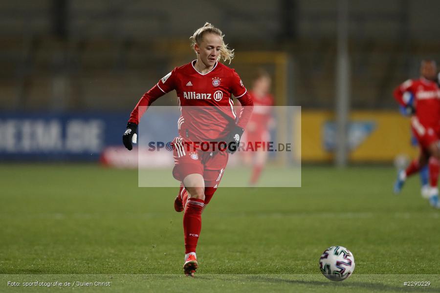 Lea Schüller, Dietmar-Hopp-Stadion, Sinsheim, 19.03.2021, DFL, sport, action, Fussball, Deutschland, März 2021, Saison 2020/2021, FCB, TSG, Frauen, Viertelfinale, DFB-Pokal, DFB, FC Bayern München, TSG 1899 Hoffenheim - Bild-ID: 2290229 Lea Schüller, Dietmar-Hopp-Stadion, Sinsheim, 19.03.2021, DFL, sport, action, Fussball, Deutschland, März 2021, Saison 2020/2021, FCB, TSG, Frauen, Viertelfinale, DFB-Pokal, DFB, FC Bayern München, TSG 1899 Hoffenheim - Bild-ID: 2290229