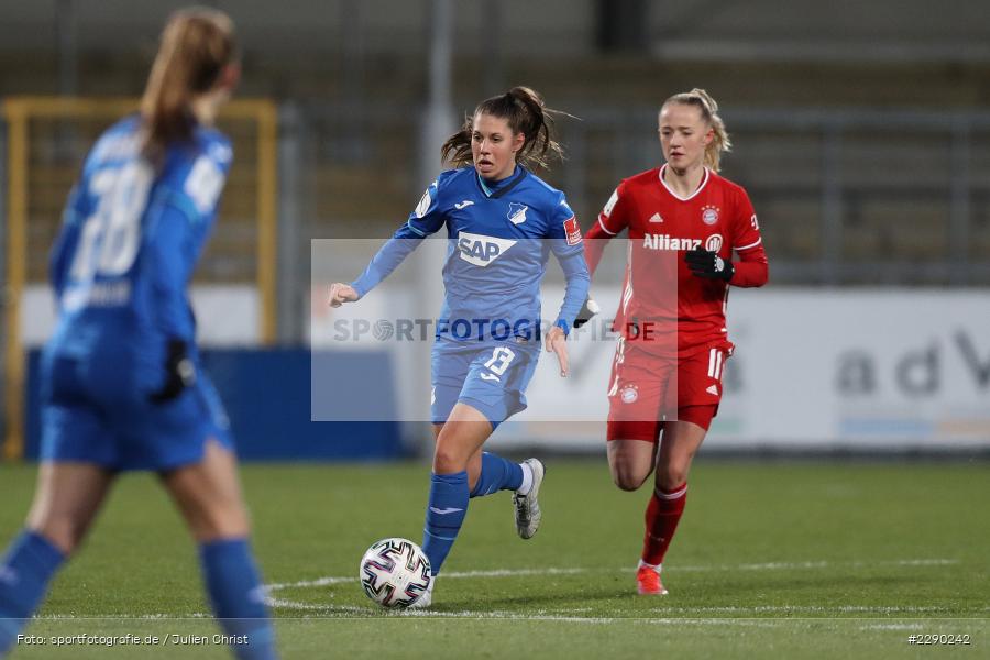 Isabella Hartig, Dietmar-Hopp-Stadion, Sinsheim, 19.03.2021, DFL, sport, action, Fussball, Deutschland, März 2021, Saison 2020/2021, FCB, TSG, Frauen, Viertelfinale, DFB-Pokal, DFB, FC Bayern München, TSG 1899 Hoffenheim - Bild-ID: 2290242 Isabella Hartig, Dietmar-Hopp-Stadion, Sinsheim, 19.03.2021, DFL, sport, action, Fussball, Deutschland, März 2021, Saison 2020/2021, FCB, TSG, Frauen, Viertelfinale, DFB-Pokal, DFB, FC Bayern München, TSG 1899 Hoffenheim - Bild-ID: 2290242