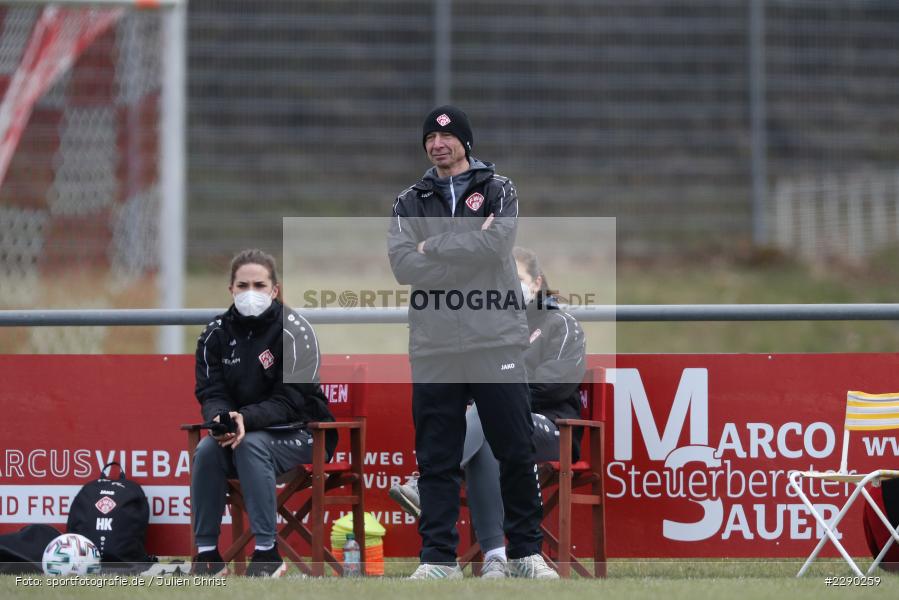 Gernot Haubenthal, Soccergirl Sportpark, Würzburg, 21.03.2021, DFL, sport, action, Fussball, Deutschland, März 2021, Saison 2020/2021, FCK, FWK, Frauen, Süd, 2. Frauen-Bundesliga, 1. FC Köln, FC Würzburger Kickers - Bild-ID: 2290259 Gernot Haubenthal, Soccergirl Sportpark, Würzburg, 21.03.2021, DFL, sport, action, Fussball, Deutschland, März 2021, Saison 2020/2021, FCK, FWK, Frauen, Süd, 2. Frauen-Bundesliga, 1. FC Köln, FC Würzburger Kickers - Bild-ID: 2290259