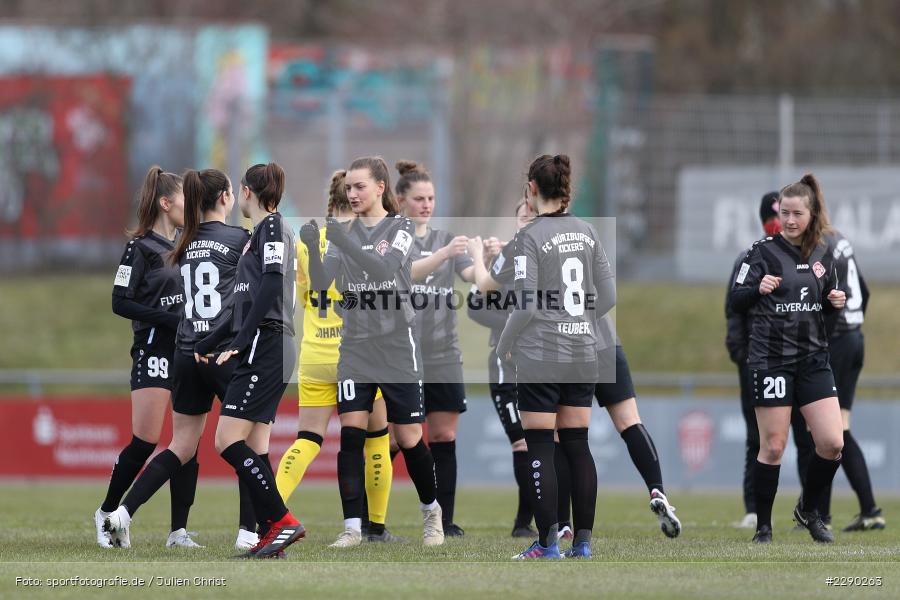 Nicole Kreußer, Eva Teubert, Marisa Gath, abklatschen, Medina Desic, Soccergirl Sportpark, Würzburg, 21.03.2021, DFL, sport, action, Fussball, Deutschland, März 2021, Saison 2020/2021, FCK, FWK, Frauen, Süd, 2. Frauen-Bundesliga, 1. FC Köln, FC Würzburger Kickers - Bild-ID: 2290263 Nicole Kreußer, Eva Teubert, Marisa Gath, abklatschen, Medina Desic, Soccergirl Sportpark, Würzburg, 21.03.2021, DFL, sport, action, Fussball, Deutschland, März 2021, Saison 2020/2021, FCK, FWK, Frauen, Süd, 2. Frauen-Bundesliga, 1. FC Köln, FC Würzburger Kickers - Bild-ID: 2290263