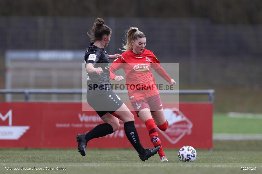 Meike Bohn, Ricarda Schaber, Soccergirl Sportpark, Würzburg, 21.03.2021, DFL, sport, action, Fussball, Deutschland, März 2021, Saison 2020/2021, FCK, FWK, Frauen, Süd, 2. Frauen-Bundesliga, 1. FC Köln, FC Würzburger Kickers - Bild-ID: 2290267 Meike Bohn, Ricarda Schaber, Soccergirl Sportpark, Würzburg, 21.03.2021, DFL, sport, action, Fussball, Deutschland, März 2021, Saison 2020/2021, FCK, FWK, Frauen, Süd, 2. Frauen-Bundesliga, 1. FC Köln, FC Würzburger Kickers - Bild-ID: 2290267