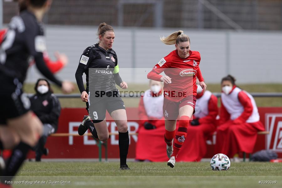 Luisa Scheidel, Ricarda Schaber, Soccergirl Sportpark, Würzburg, 21.03.2021, DFL, sport, action, Fussball, Deutschland, März 2021, Saison 2020/2021, FCK, FWK, Frauen, Süd, 2. Frauen-Bundesliga, 1. FC Köln, FC Würzburger Kickers - Bild-ID: 2290269 Luisa Scheidel, Ricarda Schaber, Soccergirl Sportpark, Würzburg, 21.03.2021, DFL, sport, action, Fussball, Deutschland, März 2021, Saison 2020/2021, FCK, FWK, Frauen, Süd, 2. Frauen-Bundesliga, 1. FC Köln, FC Würzburger Kickers - Bild-ID: 2290269