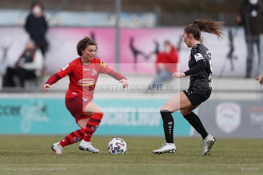 Sophia Klärle, Anja Pfluger, Soccergirl Sportpark, Würzburg, 21.03.2021, DFL, sport, action, Fussball, Deutschland, März 2021, Saison 2020/2021, FCK, FWK, Frauen, Süd, 2. Frauen-Bundesliga, 1. FC Köln, FC Würzburger Kickers - Bild-ID: 2290279 Sophia Klärle, Anja Pfluger, Soccergirl Sportpark, Würzburg, 21.03.2021, DFL, sport, action, Fussball, Deutschland, März 2021, Saison 2020/2021, FCK, FWK, Frauen, Süd, 2. Frauen-Bundesliga, 1. FC Köln, FC Würzburger Kickers - Bild-ID: 2290279