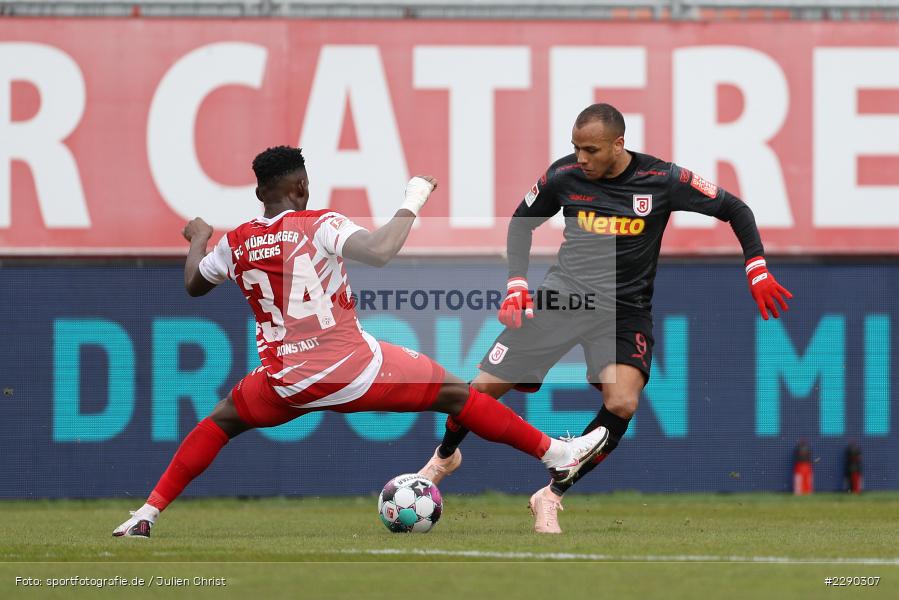 Frank Ronstadt, Jann George, FLYERALARM Arena, Würzburg, 21.03.2021, DFL, sport, action, Fussball, Deutschland, März 2021, Saison 2020/2021, SSV, FWK, Bundesliga, 2. Bundesliga, SSV Jahn Regensburg, FC Würzburger Kickers - Bild-ID: 2290307 Frank Ronstadt, Jann George, FLYERALARM Arena, Würzburg, 21.03.2021, DFL, sport, action, Fussball, Deutschland, März 2021, Saison 2020/2021, SSV, FWK, Bundesliga, 2. Bundesliga, SSV Jahn Regensburg, FC Würzburger Kickers - Bild-ID: 2290307