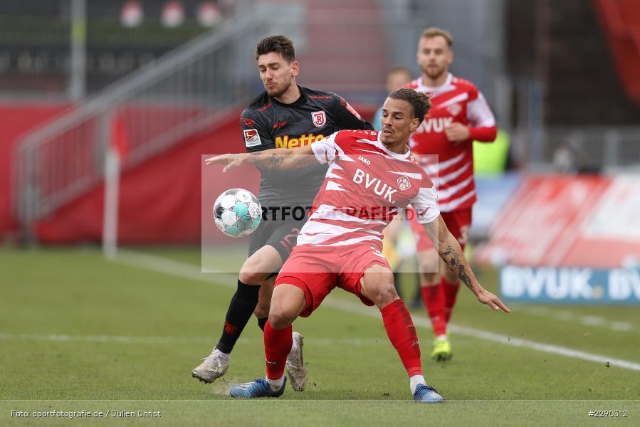 Haralambos Makridis, Rolf Feltscher, FLYERALARM Arena, Würzburg, 21.03.2021, DFL, sport, action, Fussball, Deutschland, März 2021, Saison 2020/2021, SSV, FWK, Bundesliga, 2. Bundesliga, SSV Jahn Regensburg, FC Würzburger Kickers - Bild-ID: 2290312 Haralambos Makridis, Rolf Feltscher, FLYERALARM Arena, Würzburg, 21.03.2021, DFL, sport, action, Fussball, Deutschland, März 2021, Saison 2020/2021, SSV, FWK, Bundesliga, 2. Bundesliga, SSV Jahn Regensburg, FC Würzburger Kickers - Bild-ID: 2290312
