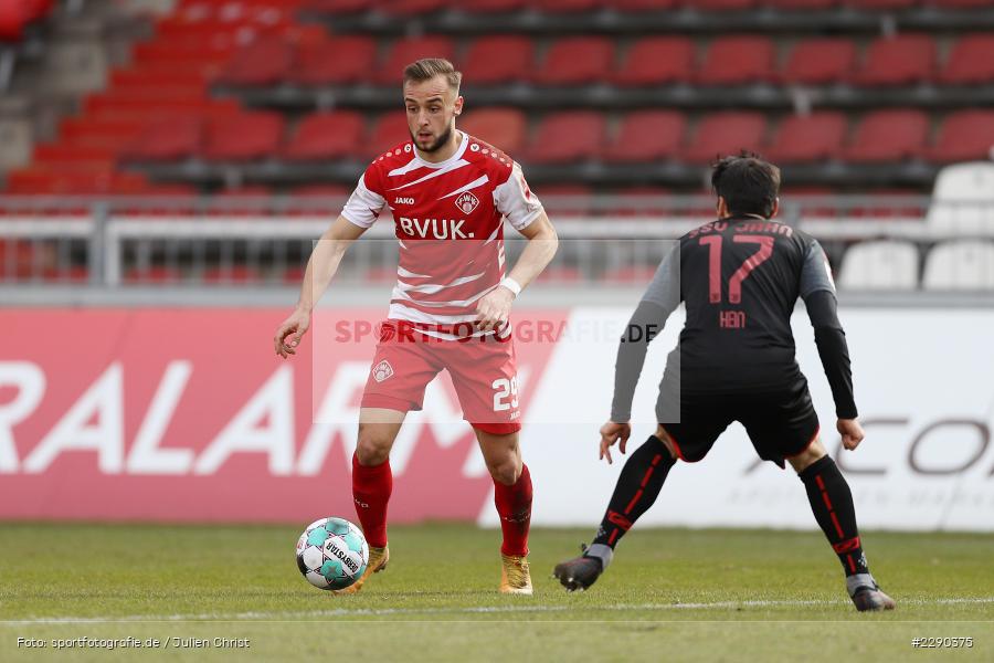 Oliver Hein, David Kopacz, FLYERALARM Arena, Würzburg, 21.03.2021, DFL, sport, action, Fussball, Deutschland, März 2021, Saison 2020/2021, SSV, FWK, Bundesliga, 2. Bundesliga, SSV Jahn Regensburg, FC Würzburger Kickers - Bild-ID: 2290375 Oliver Hein, David Kopacz, FLYERALARM Arena, Würzburg, 21.03.2021, DFL, sport, action, Fussball, Deutschland, März 2021, Saison 2020/2021, SSV, FWK, Bundesliga, 2. Bundesliga, SSV Jahn Regensburg, FC Würzburger Kickers - Bild-ID: 2290375