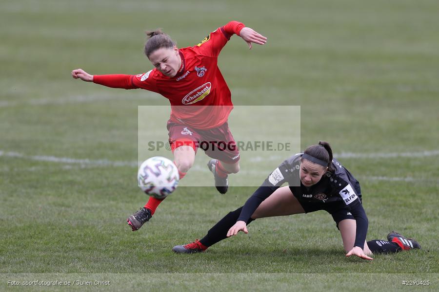 Alicia-Sophie Gudorf, Antonia Hanke, Soccergirl Sportpark, Würzburg, 21.03.2021, DFL, sport, action, Fussball, Deutschland, März 2021, Saison 2020/2021, FCK, FWK, Frauen, Süd, 2. Frauen-Bundesliga, 1. FC Köln, FC Würzburger Kickers - Bild-ID: 2290425 Alicia-Sophie Gudorf, Antonia Hanke, Soccergirl Sportpark, Würzburg, 21.03.2021, DFL, sport, action, Fussball, Deutschland, März 2021, Saison 2020/2021, FCK, FWK, Frauen, Süd, 2. Frauen-Bundesliga, 1. FC Köln, FC Würzburger Kickers - Bild-ID: 2290425