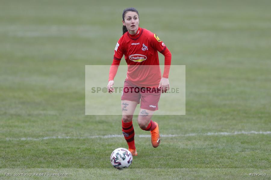 Francesca Calò, Soccergirl Sportpark, Würzburg, 21.03.2021, DFL, sport, action, Fussball, Deutschland, März 2021, Saison 2020/2021, FCK, FWK, Frauen, Süd, 2. Frauen-Bundesliga, 1. FC Köln, FC Würzburger Kickers - Bild-ID: 2290432 Francesca Calò, Soccergirl Sportpark, Würzburg, 21.03.2021, DFL, sport, action, Fussball, Deutschland, März 2021, Saison 2020/2021, FCK, FWK, Frauen, Süd, 2. Frauen-Bundesliga, 1. FC Köln, FC Würzburger Kickers - Bild-ID: 2290432