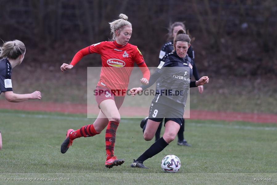 Luisa Scheidel, Sharon Beck, Soccergirl Sportpark, Würzburg, 21.03.2021, DFL, sport, action, Fussball, Deutschland, März 2021, Saison 2020/2021, FCK, FWK, Frauen, Süd, 2. Frauen-Bundesliga, 1. FC Köln, FC Würzburger Kickers - Bild-ID: 2290438 Luisa Scheidel, Sharon Beck, Soccergirl Sportpark, Würzburg, 21.03.2021, DFL, sport, action, Fussball, Deutschland, März 2021, Saison 2020/2021, FCK, FWK, Frauen, Süd, 2. Frauen-Bundesliga, 1. FC Köln, FC Würzburger Kickers - Bild-ID: 2290438