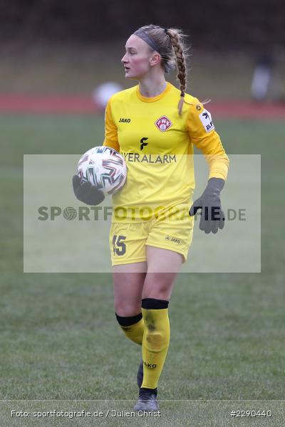 Hannah Johann, Soccergirl Sportpark, Würzburg, 21.03.2021, DFL, sport, action, Fussball, Deutschland, März 2021, Saison 2020/2021, FCK, FWK, Frauen, Süd, 2. Frauen-Bundesliga, 1. FC Köln, FC Würzburger Kickers - Bild-ID: 2290440 Hannah Johann, Soccergirl Sportpark, Würzburg, 21.03.2021, DFL, sport, action, Fussball, Deutschland, März 2021, Saison 2020/2021, FCK, FWK, Frauen, Süd, 2. Frauen-Bundesliga, 1. FC Köln, FC Würzburger Kickers - Bild-ID: 2290440