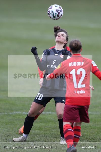 Medina Desic, Soccergirl Sportpark, Würzburg, 21.03.2021, DFL, sport, action, Fussball, Deutschland, März 2021, Saison 2020/2021, FCK, FWK, Frauen, Süd, 2. Frauen-Bundesliga, 1. FC Köln, FC Würzburger Kickers - Bild-ID: 2290443