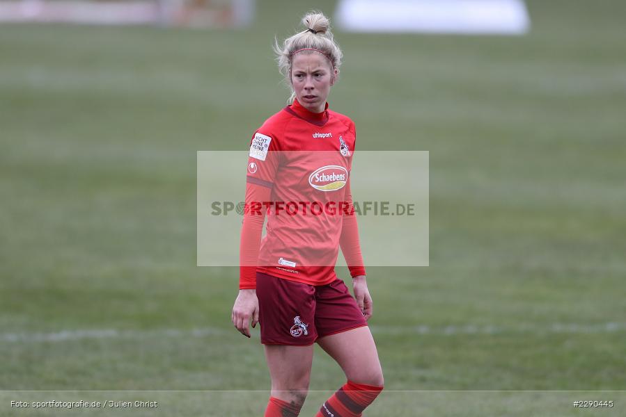 Sharon Beck, Soccergirl Sportpark, Würzburg, 21.03.2021, DFL, sport, action, Fussball, Deutschland, März 2021, Saison 2020/2021, FCK, FWK, Frauen, Süd, 2. Frauen-Bundesliga, 1. FC Köln, FC Würzburger Kickers - Bild-ID: 2290445