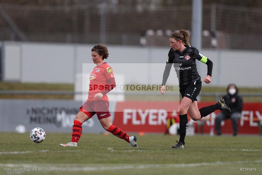 Luisa Scheidel, Anja Pfluger, Soccergirl Sportpark, Würzburg, 21.03.2021, DFL, sport, action, Fussball, Deutschland, März 2021, Saison 2020/2021, FCK, FWK, Frauen, Süd, 2. Frauen-Bundesliga, 1. FC Köln, FC Würzburger Kickers - Bild-ID: 2290473 Luisa Scheidel, Anja Pfluger, Soccergirl Sportpark, Würzburg, 21.03.2021, DFL, sport, action, Fussball, Deutschland, März 2021, Saison 2020/2021, FCK, FWK, Frauen, Süd, 2. Frauen-Bundesliga, 1. FC Köln, FC Würzburger Kickers - Bild-ID: 2290473