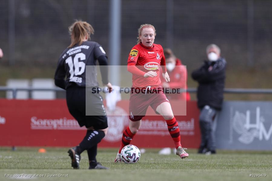 Amber Barrett, Soccergirl Sportpark, Würzburg, 21.03.2021, DFL, sport, action, Fussball, Deutschland, März 2021, Saison 2020/2021, FCK, FWK, Frauen, Süd, 2. Frauen-Bundesliga, 1. FC Köln, FC Würzburger Kickers - Bild-ID: 2290479 Amber Barrett, Soccergirl Sportpark, Würzburg, 21.03.2021, DFL, sport, action, Fussball, Deutschland, März 2021, Saison 2020/2021, FCK, FWK, Frauen, Süd, 2. Frauen-Bundesliga, 1. FC Köln, FC Würzburger Kickers - Bild-ID: 2290479