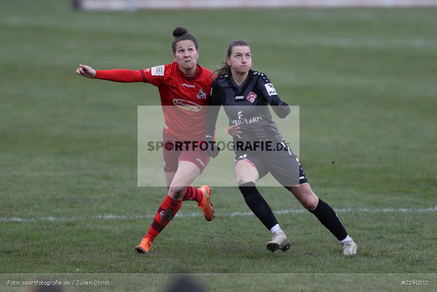 Medina Desic, Sabrina Horvat, Soccergirl Sportpark, Würzburg, 21.03.2021, DFL, sport, action, Fussball, Deutschland, März 2021, Saison 2020/2021, FCK, FWK, Frauen, Süd, 2. Frauen-Bundesliga, 1. FC Köln, FC Würzburger Kickers - Bild-ID: 2290512 Medina Desic, Sabrina Horvat, Soccergirl Sportpark, Würzburg, 21.03.2021, DFL, sport, action, Fussball, Deutschland, März 2021, Saison 2020/2021, FCK, FWK, Frauen, Süd, 2. Frauen-Bundesliga, 1. FC Köln, FC Würzburger Kickers - Bild-ID: 2290512