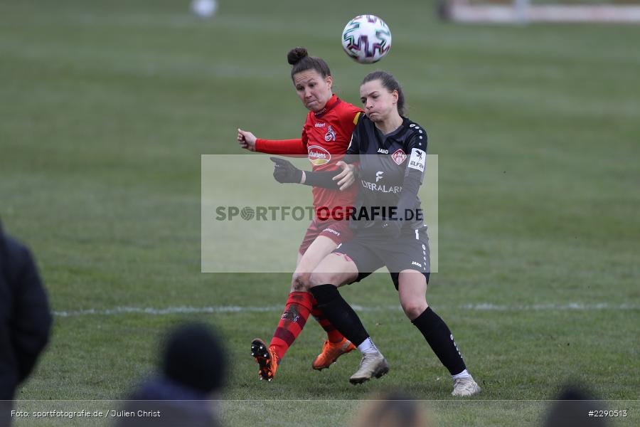 Medina Desic, Sabrina Horvat, Soccergirl Sportpark, Würzburg, 21.03.2021, DFL, sport, action, Fussball, Deutschland, März 2021, Saison 2020/2021, FCK, FWK, Frauen, Süd, 2. Frauen-Bundesliga, 1. FC Köln, FC Würzburger Kickers - Bild-ID: 2290513 Medina Desic, Sabrina Horvat, Soccergirl Sportpark, Würzburg, 21.03.2021, DFL, sport, action, Fussball, Deutschland, März 2021, Saison 2020/2021, FCK, FWK, Frauen, Süd, 2. Frauen-Bundesliga, 1. FC Köln, FC Würzburger Kickers - Bild-ID: 2290513