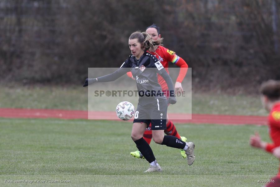 Medina Desic, Soccergirl Sportpark, Würzburg, 21.03.2021, DFL, sport, action, Fussball, Deutschland, März 2021, Saison 2020/2021, FCK, FWK, Frauen, Süd, 2. Frauen-Bundesliga, 1. FC Köln, FC Würzburger Kickers - Bild-ID: 2290516