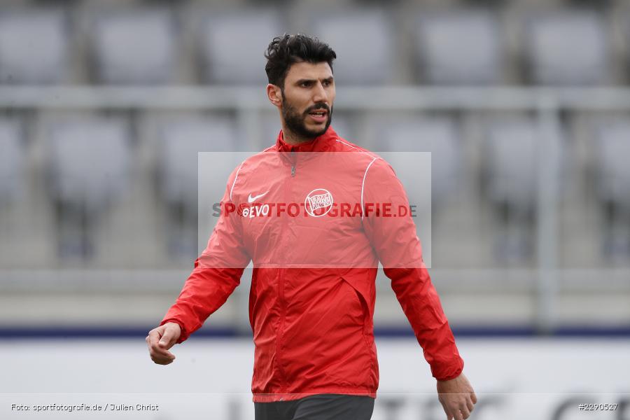Elia Soriano, Main-Echo Arena, Alzenau, 27.03.2021, DFL, sport, action, Fussball, Deutschland, März 2021, Saison 2020/2021, OFC, FCB, 4. Liga, Regionalliga, Regionalliga Südwest, Kickers Offenbach, FC Bayern Alzenau - Bild-ID: 2290527