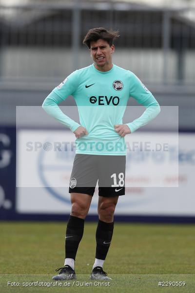 Tunay Deniz, Main-Echo Arena, Alzenau, 27.03.2021, DFL, sport, action, Fussball, Deutschland, März 2021, Saison 2020/2021, OFC, FCB, 4. Liga, Regionalliga, Regionalliga Südwest, Kickers Offenbach, FC Bayern Alzenau - Bild-ID: 2290559