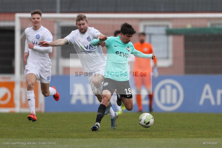 Tunay Deniz, Patrick Kalata, Main-Echo Arena, Alzenau, 27.03.2021, DFL, sport, action, Fussball, Deutschland, März 2021, Saison 2020/2021, OFC, FCB, 4. Liga, Regionalliga, Regionalliga Südwest, Kickers Offenbach, FC Bayern Alzenau - Bild-ID: 2290600 Tunay Deniz, Patrick Kalata, Main-Echo Arena, Alzenau, 27.03.2021, DFL, sport, action, Fussball, Deutschland, März 2021, Saison 2020/2021, OFC, FCB, 4. Liga, Regionalliga, Regionalliga Südwest, Kickers Offenbach, FC Bayern Alzenau - Bild-ID: 2290600
