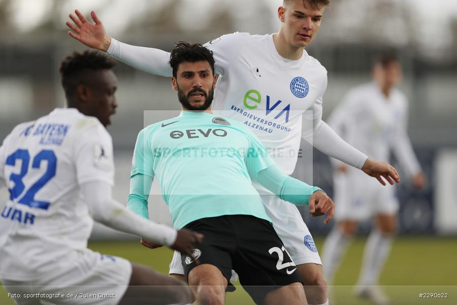 Umar Saho Sarho, Luca Bergmann, Elia Soriano, Main-Echo Arena, Alzenau, 27.03.2021, DFL, sport, action, Fussball, Deutschland, März 2021, Saison 2020/2021, OFC, FCB, 4. Liga, Regionalliga, Regionalliga Südwest, Kickers Offenbach, FC Bayern Alzenau - Bild-ID: 2290622 Umar Saho Sarho, Luca Bergmann, Elia Soriano, Main-Echo Arena, Alzenau, 27.03.2021, DFL, sport, action, Fussball, Deutschland, März 2021, Saison 2020/2021, OFC, FCB, 4. Liga, Regionalliga, Regionalliga Südwest, Kickers Offenbach, FC Bayern Alzenau - Bild-ID: 2290622