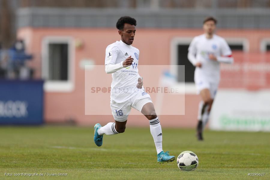 Henok Teklab, Main-Echo Arena, Alzenau, 27.03.2021, DFL, sport, action, Fussball, Deutschland, März 2021, Saison 2020/2021, OFC, FCB, 4. Liga, Regionalliga, Regionalliga Südwest, Kickers Offenbach, FC Bayern Alzenau - Bild-ID: 2290627 Henok Teklab, Main-Echo Arena, Alzenau, 27.03.2021, DFL, sport, action, Fussball, Deutschland, März 2021, Saison 2020/2021, OFC, FCB, 4. Liga, Regionalliga, Regionalliga Südwest, Kickers Offenbach, FC Bayern Alzenau - Bild-ID: 2290627