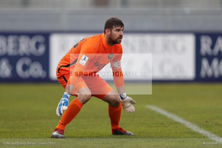 Torwart, Stephan Flauder, Main-Echo Arena, Alzenau, 27.03.2021, DFL, sport, action, Fussball, Deutschland, März 2021, Saison 2020/2021, OFC, FCB, 4. Liga, Regionalliga, Regionalliga Südwest, Kickers Offenbach, FC Bayern Alzenau - Bild-ID: 2290638