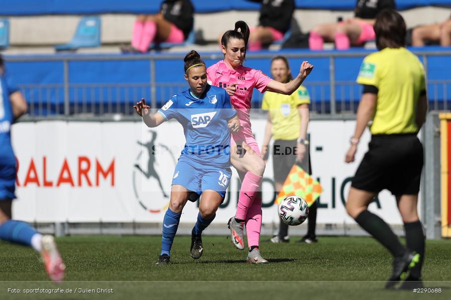 Selina Ostermeier, Nicole Billa, Dietmar-Hopp-Stadion, Sinsheim, 28.03.2021, DFL, sport, action, Fussball, Deutschland, März 2021, Saison 2020/2021, SGS, TSG, Bundesliga, FLYERALARM Frauen-Bundesliga, Frauen, FFBL, SGS Essen, TSG 1899 Hoffenheim - Bild-ID: 2290688 Selina Ostermeier, Nicole Billa, Dietmar-Hopp-Stadion, Sinsheim, 28.03.2021, DFL, sport, action, Fussball, Deutschland, März 2021, Saison 2020/2021, SGS, TSG, Bundesliga, FLYERALARM Frauen-Bundesliga, Frauen, FFBL, SGS Essen, TSG 1899 Hoffenheim - Bild-ID: 2290688