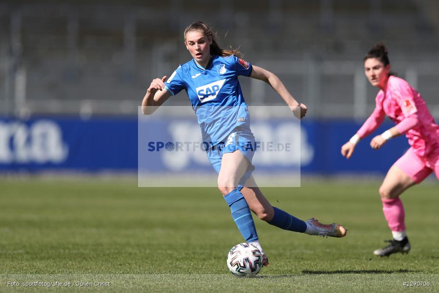 Jule Brand, Dietmar-Hopp-Stadion, Sinsheim, 28.03.2021, DFL, sport, action, Fussball, Deutschland, März 2021, Saison 2020/2021, SGS, TSG, Bundesliga, FLYERALARM Frauen-Bundesliga, Frauen, FFBL, SGS Essen, TSG 1899 Hoffenheim - Bild-ID: 2290706 Jule Brand, Dietmar-Hopp-Stadion, Sinsheim, 28.03.2021, DFL, sport, action, Fussball, Deutschland, März 2021, Saison 2020/2021, SGS, TSG, Bundesliga, FLYERALARM Frauen-Bundesliga, Frauen, FFBL, SGS Essen, TSG 1899 Hoffenheim - Bild-ID: 2290706