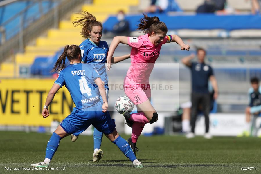 Jana Feldkamp, Michaela Specht, Dietmar-Hopp-Stadion, Sinsheim, 28.03.2021, DFL, sport, action, Fussball, Deutschland, März 2021, Saison 2020/2021, SGS, TSG, Bundesliga, FLYERALARM Frauen-Bundesliga, Frauen, FFBL, SGS Essen, TSG 1899 Hoffenheim - Bild-ID: 2290711 Jana Feldkamp, Michaela Specht, Dietmar-Hopp-Stadion, Sinsheim, 28.03.2021, DFL, sport, action, Fussball, Deutschland, März 2021, Saison 2020/2021, SGS, TSG, Bundesliga, FLYERALARM Frauen-Bundesliga, Frauen, FFBL, SGS Essen, TSG 1899 Hoffenheim - Bild-ID: 2290711