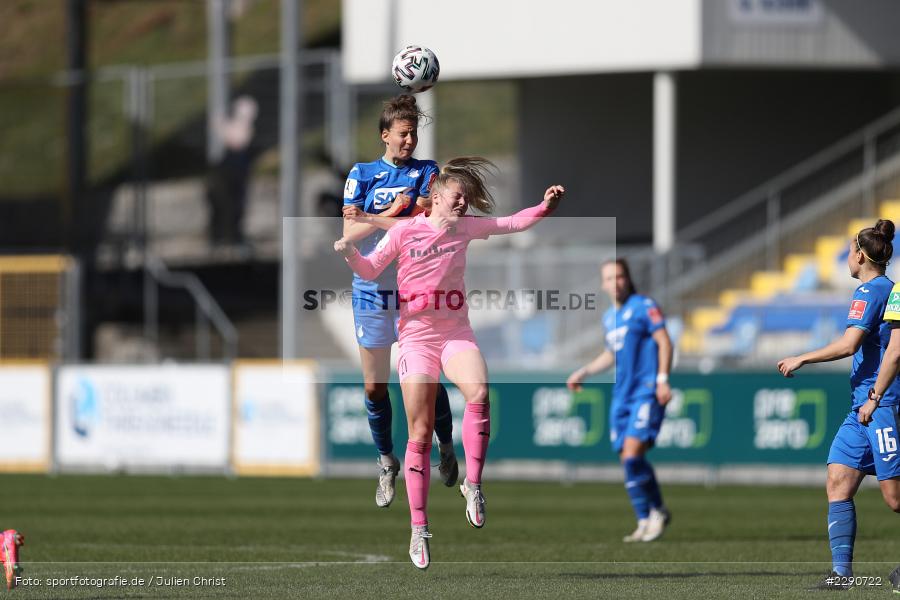 Jill Baijings, Franziska Harsch, Dietmar-Hopp-Stadion, Sinsheim, 28.03.2021, DFL, sport, action, Fussball, Deutschland, März 2021, Saison 2020/2021, SGS, TSG, Bundesliga, FLYERALARM Frauen-Bundesliga, Frauen, FFBL, SGS Essen, TSG 1899 Hoffenheim - Bild-ID: 2290722 Jill Baijings, Franziska Harsch, Dietmar-Hopp-Stadion, Sinsheim, 28.03.2021, DFL, sport, action, Fussball, Deutschland, März 2021, Saison 2020/2021, SGS, TSG, Bundesliga, FLYERALARM Frauen-Bundesliga, Frauen, FFBL, SGS Essen, TSG 1899 Hoffenheim - Bild-ID: 2290722
