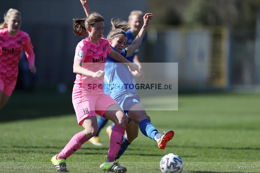 Tabea Waßmuth, Lena Ostermeier, Dietmar-Hopp-Stadion, Sinsheim, 28.03.2021, DFL, sport, action, Fussball, Deutschland, März 2021, Saison 2020/2021, SGS, TSG, Bundesliga, FLYERALARM Frauen-Bundesliga, Frauen, FFBL, SGS Essen, TSG 1899 Hoffenheim - Bild-ID: 2290734 Tabea Waßmuth, Lena Ostermeier, Dietmar-Hopp-Stadion, Sinsheim, 28.03.2021, DFL, sport, action, Fussball, Deutschland, März 2021, Saison 2020/2021, SGS, TSG, Bundesliga, FLYERALARM Frauen-Bundesliga, Frauen, FFBL, SGS Essen, TSG 1899 Hoffenheim - Bild-ID: 2290734