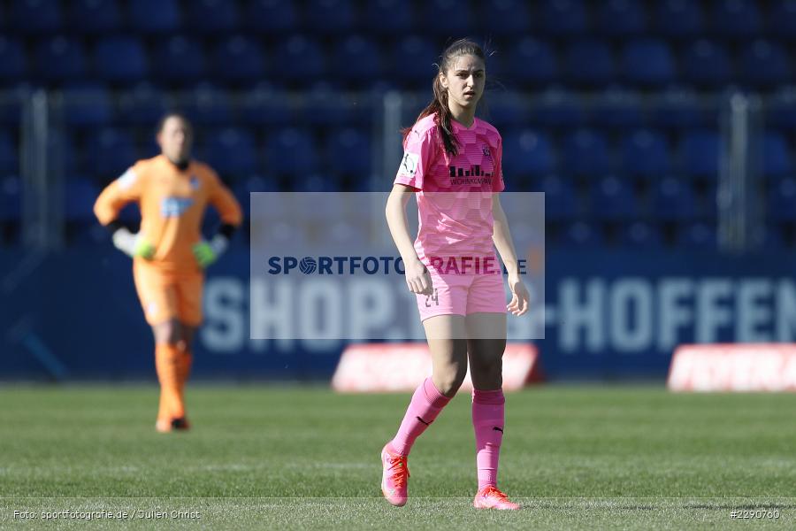 Laureta Elmazi, Dietmar-Hopp-Stadion, Sinsheim, 28.03.2021, DFL, sport, action, Fussball, Deutschland, März 2021, Saison 2020/2021, SGS, TSG, Bundesliga, FLYERALARM Frauen-Bundesliga, Frauen, FFBL, SGS Essen, TSG 1899 Hoffenheim - Bild-ID: 2290760 Laureta Elmazi, Dietmar-Hopp-Stadion, Sinsheim, 28.03.2021, DFL, sport, action, Fussball, Deutschland, März 2021, Saison 2020/2021, SGS, TSG, Bundesliga, FLYERALARM Frauen-Bundesliga, Frauen, FFBL, SGS Essen, TSG 1899 Hoffenheim - Bild-ID: 2290760