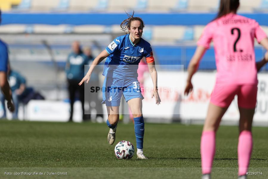 Fabienne Dongus, Dietmar-Hopp-Stadion, Sinsheim, 28.03.2021, DFL, sport, action, Fussball, Deutschland, März 2021, Saison 2020/2021, SGS, TSG, Bundesliga, FLYERALARM Frauen-Bundesliga, Frauen, FFBL, SGS Essen, TSG 1899 Hoffenheim - Bild-ID: 2290774 Fabienne Dongus, Dietmar-Hopp-Stadion, Sinsheim, 28.03.2021, DFL, sport, action, Fussball, Deutschland, März 2021, Saison 2020/2021, SGS, TSG, Bundesliga, FLYERALARM Frauen-Bundesliga, Frauen, FFBL, SGS Essen, TSG 1899 Hoffenheim - Bild-ID: 2290774