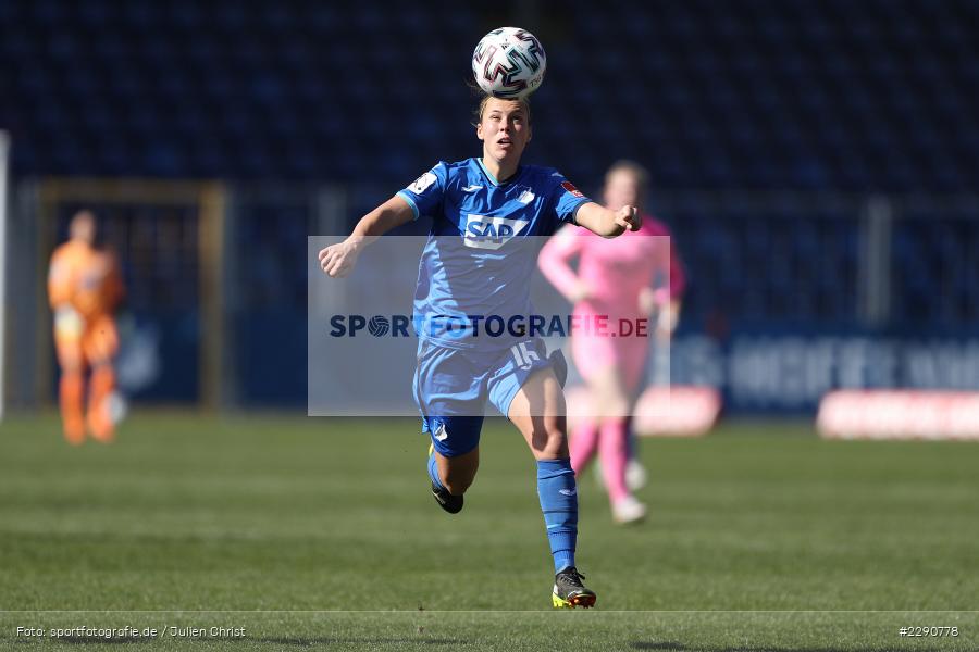 Nicole Billa, Dietmar-Hopp-Stadion, Sinsheim, 28.03.2021, DFL, sport, action, Fussball, Deutschland, März 2021, Saison 2020/2021, SGS, TSG, Bundesliga, FLYERALARM Frauen-Bundesliga, Frauen, FFBL, SGS Essen, TSG 1899 Hoffenheim - Bild-ID: 2290778 Nicole Billa, Dietmar-Hopp-Stadion, Sinsheim, 28.03.2021, DFL, sport, action, Fussball, Deutschland, März 2021, Saison 2020/2021, SGS, TSG, Bundesliga, FLYERALARM Frauen-Bundesliga, Frauen, FFBL, SGS Essen, TSG 1899 Hoffenheim - Bild-ID: 2290778