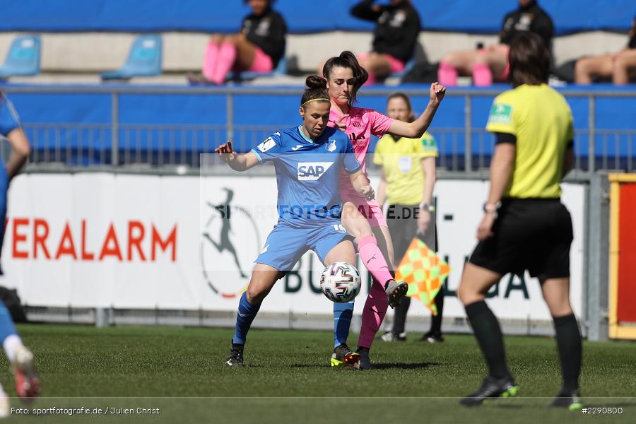 Selina Ostermeier, Nicole Billa, Dietmar-Hopp-Stadion, Sinsheim, 28.03.2021, DFL, sport, action, Fussball, Deutschland, März 2021, Saison 2020/2021, SGS, TSG, Bundesliga, FLYERALARM Frauen-Bundesliga, Frauen, FFBL, SGS Essen, TSG 1899 Hoffenheim - Bild-ID: 2290800 Selina Ostermeier, Nicole Billa, Dietmar-Hopp-Stadion, Sinsheim, 28.03.2021, DFL, sport, action, Fussball, Deutschland, März 2021, Saison 2020/2021, SGS, TSG, Bundesliga, FLYERALARM Frauen-Bundesliga, Frauen, FFBL, SGS Essen, TSG 1899 Hoffenheim - Bild-ID: 2290800