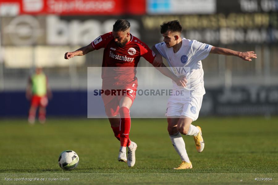 Jonas Kummer, Yannick Häringer, Main-Echo Arena, Alzenau, 30.03.2021, DFB, sport, action, Fussball, Deutschland, März 2021, Saison 2020/2021, BSC, FCB, 4. Liga, Regionalliga, Regionalliga Südwest, Bahlinger SC, FC Bayern Alzenau - Bild-ID: 2290854 Jonas Kummer, Yannick Häringer, Main-Echo Arena, Alzenau, 30.03.2021, DFB, sport, action, Fussball, Deutschland, März 2021, Saison 2020/2021, BSC, FCB, 4. Liga, Regionalliga, Regionalliga Südwest, Bahlinger SC, FC Bayern Alzenau - Bild-ID: 2290854