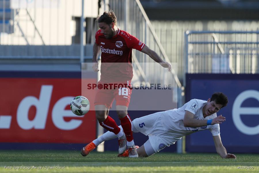 Lukas Mazagg, Shqipon Bektasi, Main-Echo Arena, Alzenau, 30.03.2021, DFB, sport, action, Fussball, Deutschland, März 2021, Saison 2020/2021, BSC, FCB, 4. Liga, Regionalliga, Regionalliga Südwest, Bahlinger SC, FC Bayern Alzenau - Bild-ID: 2290900 Lukas Mazagg, Shqipon Bektasi, Main-Echo Arena, Alzenau, 30.03.2021, DFB, sport, action, Fussball, Deutschland, März 2021, Saison 2020/2021, BSC, FCB, 4. Liga, Regionalliga, Regionalliga Südwest, Bahlinger SC, FC Bayern Alzenau - Bild-ID: 2290900