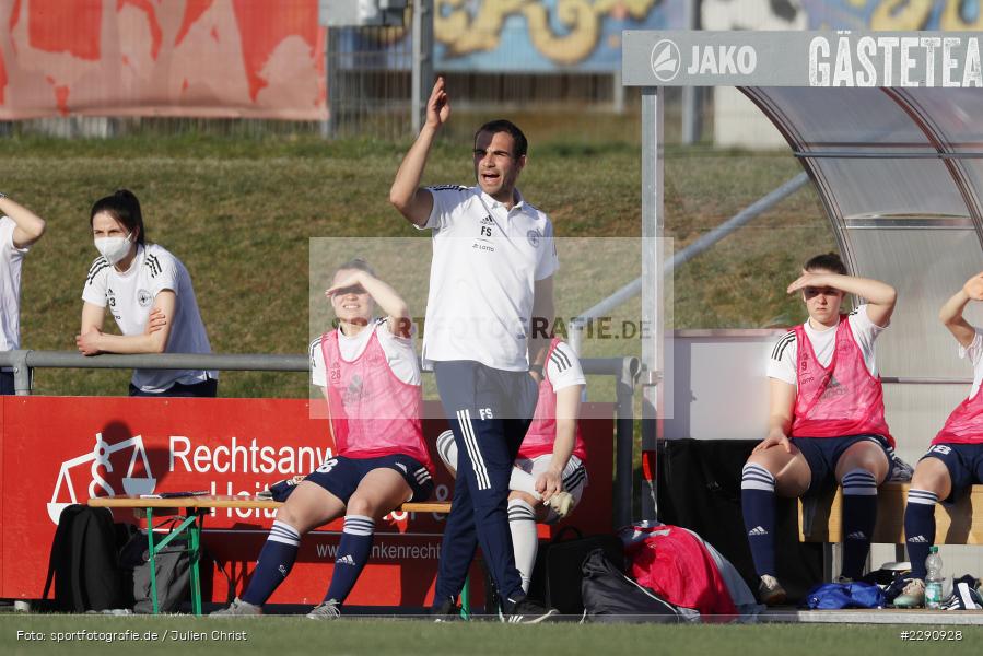 Florian Stein, Soccergirl Sportpark, Würzburg, 31.03.2021, DFB, sport, action, Fussball, Deutschland, März 2021, Saison 2020/2021, SGA, FWK, Frauen, Süd, 2. Frauen-Bundesliga, SG 99 Andernach, FC Würzburger Kickers - Bild-ID: 2290928 Florian Stein, Soccergirl Sportpark, Würzburg, 31.03.2021, DFB, sport, action, Fussball, Deutschland, März 2021, Saison 2020/2021, SGA, FWK, Frauen, Süd, 2. Frauen-Bundesliga, SG 99 Andernach, FC Würzburger Kickers - Bild-ID: 2290928