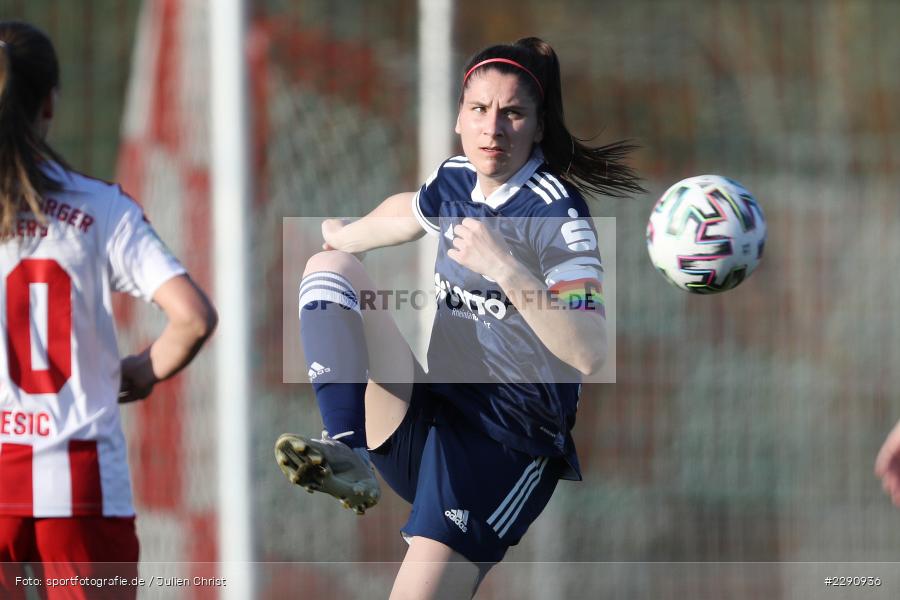 Magdalena Schumacher, Soccergirl Sportpark, Würzburg, 31.03.2021, DFB, sport, action, Fussball, Deutschland, März 2021, Saison 2020/2021, SGA, FWK, Frauen, Süd, 2. Frauen-Bundesliga, SG 99 Andernach, FC Würzburger Kickers - Bild-ID: 2290936