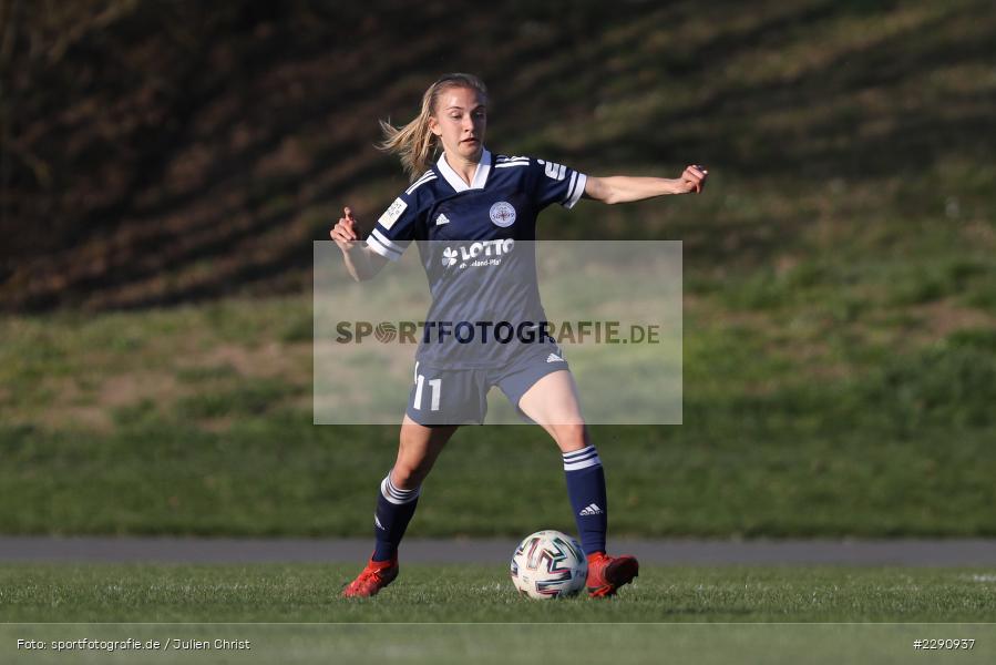 Marie Schäfer, Soccergirl Sportpark, Würzburg, 31.03.2021, DFB, sport, action, Fussball, Deutschland, März 2021, Saison 2020/2021, SGA, FWK, Frauen, Süd, 2. Frauen-Bundesliga, SG 99 Andernach, FC Würzburger Kickers - Bild-ID: 2290937